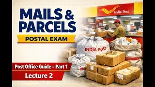 MAILS(POST OFFICE GUIDE PART-1) (Lecture 2)#GDS#MTS#postmanexam 
