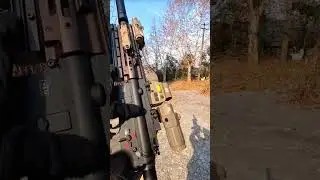 Ghillie In Plain Site Of Enemy Without Them Realising #shorts #shortvideo #short #airsoft.