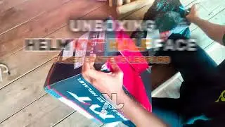 UNBOXING PAKET HELM KYT SUPER GANTENG LEOPARD #khairuljenius #helmkyt #helmkeren #helmsni #unboxing