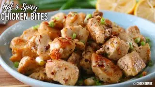 15 Minute Hot and Spicy Chicken Bites/Nuggets (AirTaste Pan)