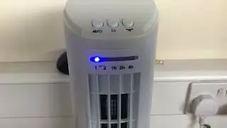 A new fan I got today a fine elements mini tower fan + the video was done at my work 