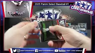 2025 Panini Select Baseball #1 - 6 Box Half Case Pick Your Team- 1/20/26