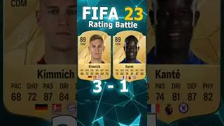 KANTE VS KIMMICH RATING BATTLE #fc25 #fifa #fut #chelsea #bayernmunich #ratingbattle