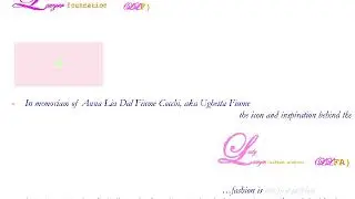 Lady Lawyer Foundation Voglio essere Anna Lia, libera di Allegria      Declaration 2020 02 20