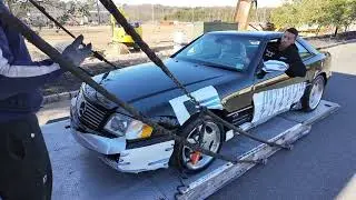 ЗАБИРАЕМ И ГРУЗИМ SL 600 V12 в NEW JERSEY 