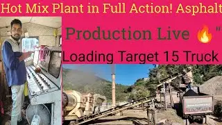 How a Hot Mix Plant Really Works |🛣️ 🇧🇹|Full Process Explained!