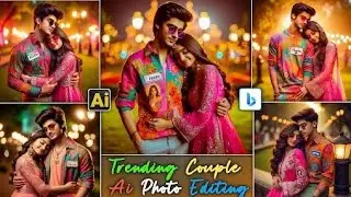 3D trending Image Creator 2025 | Bing Image | New Trending couple photo editing