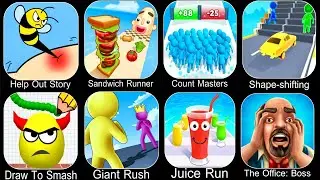 Draw To Smash,Thief Puzzle,Hide Ball,Ragdoll,Capybara Go,Help Out Story,Food Run,Freaky Stan,