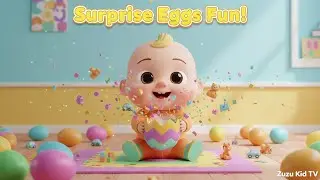 Surprise Eggs Kids Songs &ndash; Nursery Rhyme, Toddler Colors, and Fun Learning with Zuzu