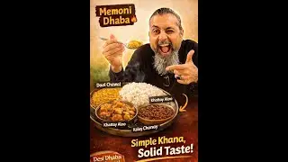 Foodee Baba tries Daal Chawal, Khattay Aloo & Kalay Chanay from Memoni Dhaba  #FoodeeBaba