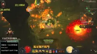 DIABLO 3 Sunwuko' Fastest Torment - 10