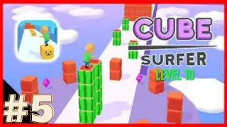 Cube Surfer Gameplay | Level 10 | Mobile Games | Gameplay | Shorts | Mix Videos
