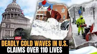 LIVE | US Winter Storm Crisis Deepens: 110 Dead, 4,000 Flights Cancelled | Planet Pulse | N18G