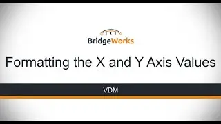 VDM - Format X and Y Axis