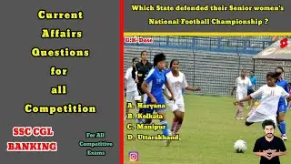 Which state defended their Senior women's National Football Championship....?#shorts #currentaffairs