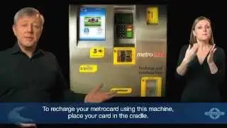 Recharge your metrocard using a machine onboard trains and trams
