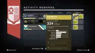 Destiny INSANE Exotic Crucible Rewards!!! Back To Back!!!