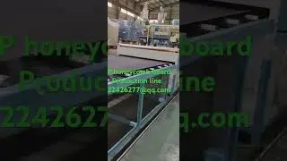 PP honeycomb production line