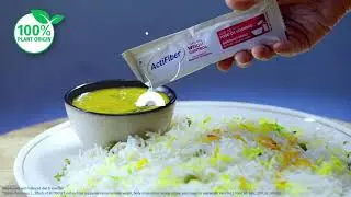 Reduce Hunger Pangs From Day 1 With ActiFiber Natural Weight Control