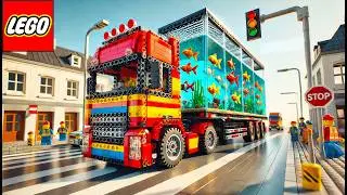 LEGO Fish Tank Transport &ndash; Will It Break or Succeed
