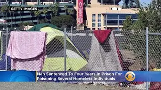 Man Sentenced To 4 Years In Prison For Poisoning Several Homeless Individuals, Recording Their React