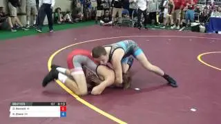 Junior GR 126 Round of 32 - Drew Bennett (IA) vs. Graham Shore (OH)