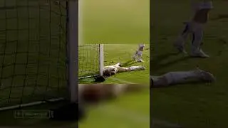 2009 г. Нахушев разряжает пушку в ворота Малафеева. Чемпионат России, Сатурн 2:2 Зенит #футбол
