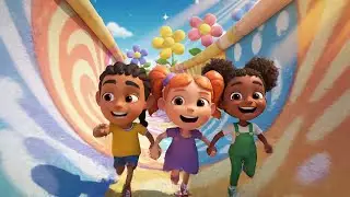 Roblox Funny Friends Escaped a Spinning Wall | Kids Songs & Nursery Rhymes