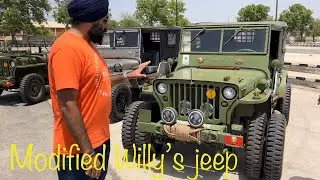 Modified Willys Jeeps Dabwali  INDIA
