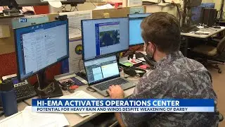State Emergency Services activates operations center due to Hurricane Darby getting closer