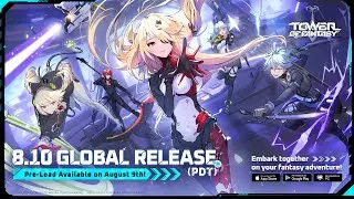 Fecha de pre descargar y lanzamiento tof global #toweroffantasy
