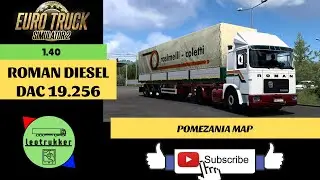 ETS 2 1.40●Roman Diesel DAC 19.256●Pomezania Map