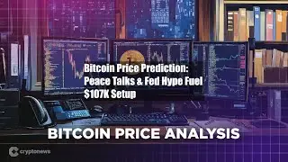 Bitcoin Price Prediction: Peace Talks & Fed Hype Fuel $107K Setup