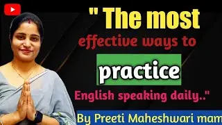How To Improve  English Speaking Skills || Tips to speak in English