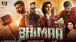 Bhimaa 2024 south action movie Hindi dubbed video action video in Hindi