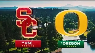 BIG TEN on CBS intro | 15 USC @ 7 Oregon | 11/22/2025