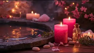 Gentle Candlelight by the Water 🌙 Soft Relaxing Music for Inner Peace & Anxiety Relief
