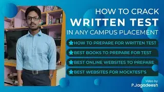HOW TO CRACK WRITTEN TEST IN CAMPUS PLACEMENTS | PLACEMENT PREPARATION | HOW TO FACE INTERVIEW