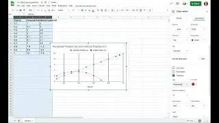 AP Physics Graphing Example with Google Sheets