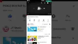 Reaction to pickle Rick rap WTF!