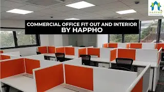 Отделка и внутренние работы коммерческого офиса &mdash; тур по коммерческому проекту Happho 001