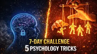5 Dark Psychology Tricks to Control Anyone Silently (Urdu/Hindi) | 7-Day Mind Control Challenge