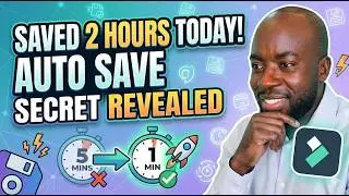 Filmora For Beginners | How to Change Project Backup Time from 5Minutes To 1Minute (Auto Save)