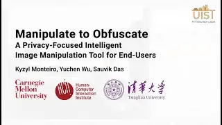 Manipulate To Obfuscate - UIST 2024 Demo - Privacy-Focused Image Manipulation Tool for End-Users
