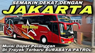 Mulai Dapat Pelanggan Di Trayek Baru 😱 Semakin Dekat Dengan Jakarta ❗️| trip Sugeng Rahayu W 7062 UO