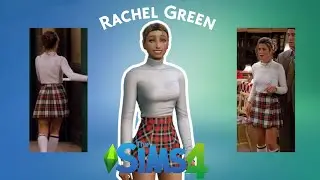 Making Rachel Green from the Friends TV show | The Sims 4