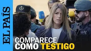 MARIBEL VILAPLANA llega al juzgado entre gritos de las v&iacute;ctimas: 