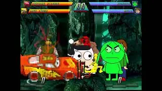 AC's Nut GAMES | MUGEN Req Match Series | Lightning McQueen Team vs Vendetta Team 4v4