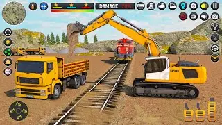 Railroad Tunnel Train Construction Simulator - Tunnel Construction Simulator - Android Gameplay