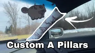 How to Wrap A Pillars on a Genesis Coupe!